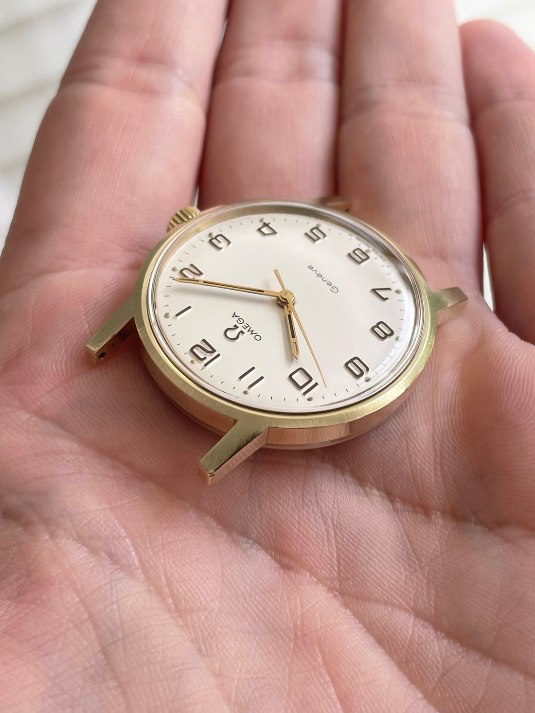 1969 OMEGA GENEVE ARABIC CAL. 601 REF. 135.070