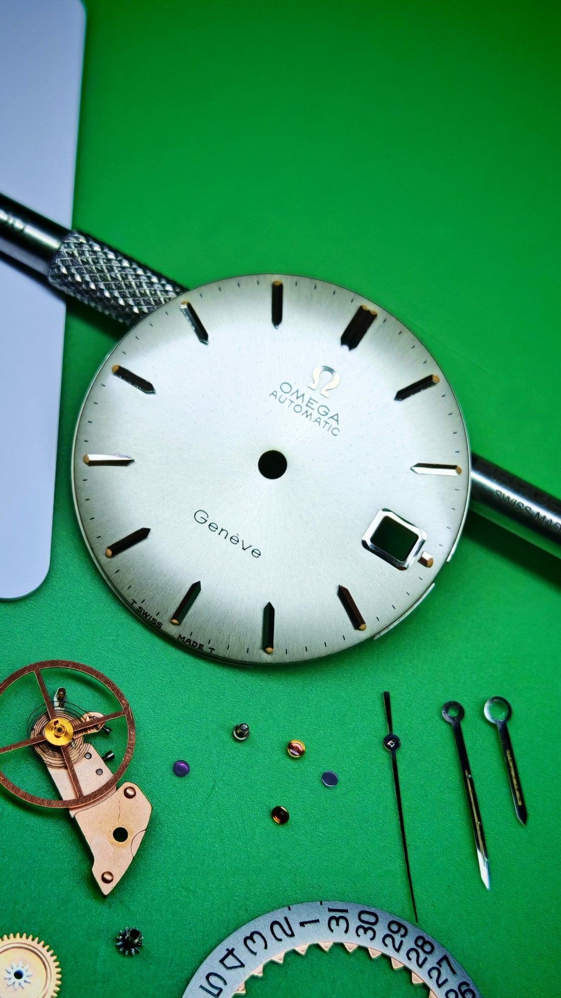 1967 OMEGA SEAMASTER GENEVE QUICKSET SUNBURST CAL. 563 REF. 166.002