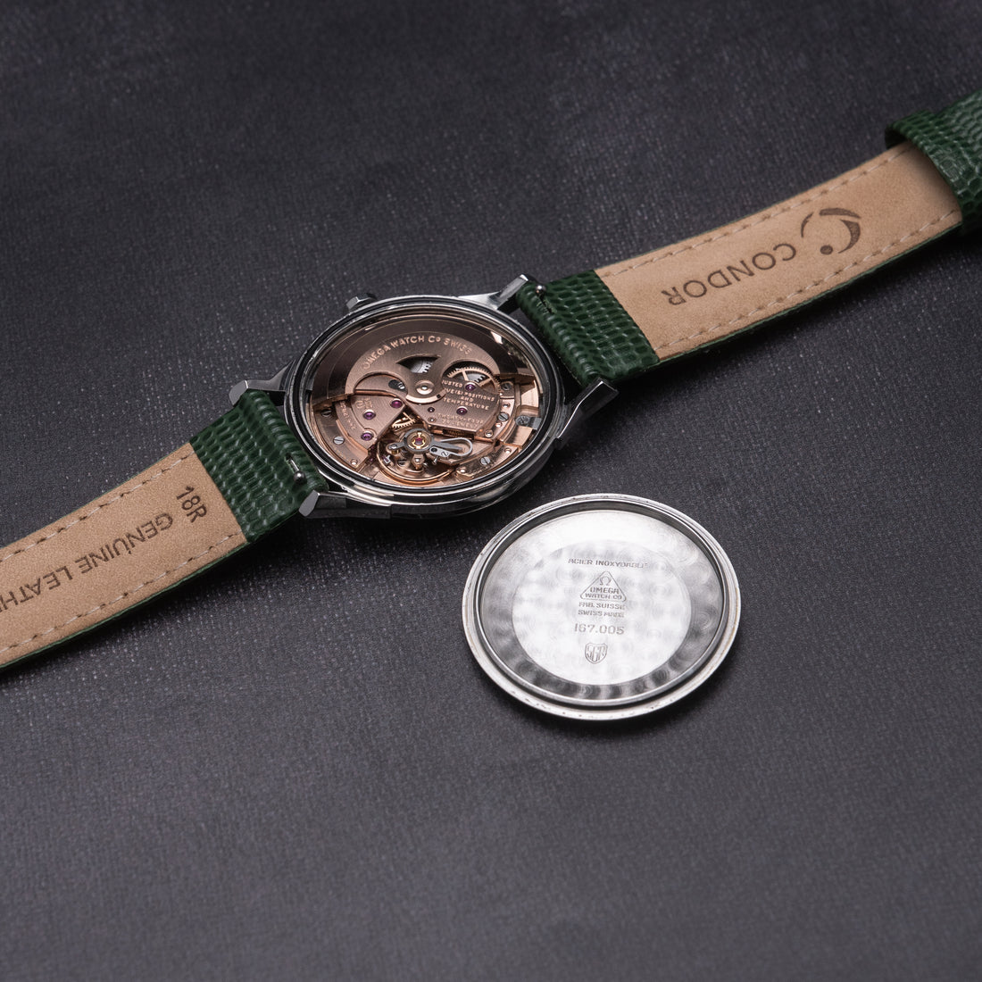 1966 OMEGA CONSTELLATION CROSSHAIR SUNBURST DOG-LEG CAL. 551 REF. 167.005