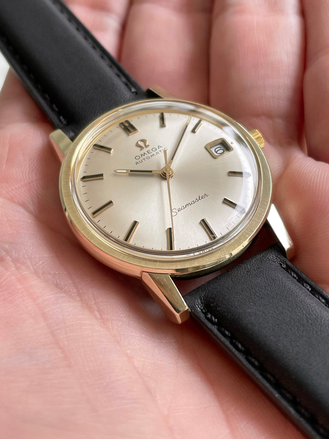 1969 OMEGA SEAMASTER QUICKSET SUNBURST CAL. 565 REF. 166.003