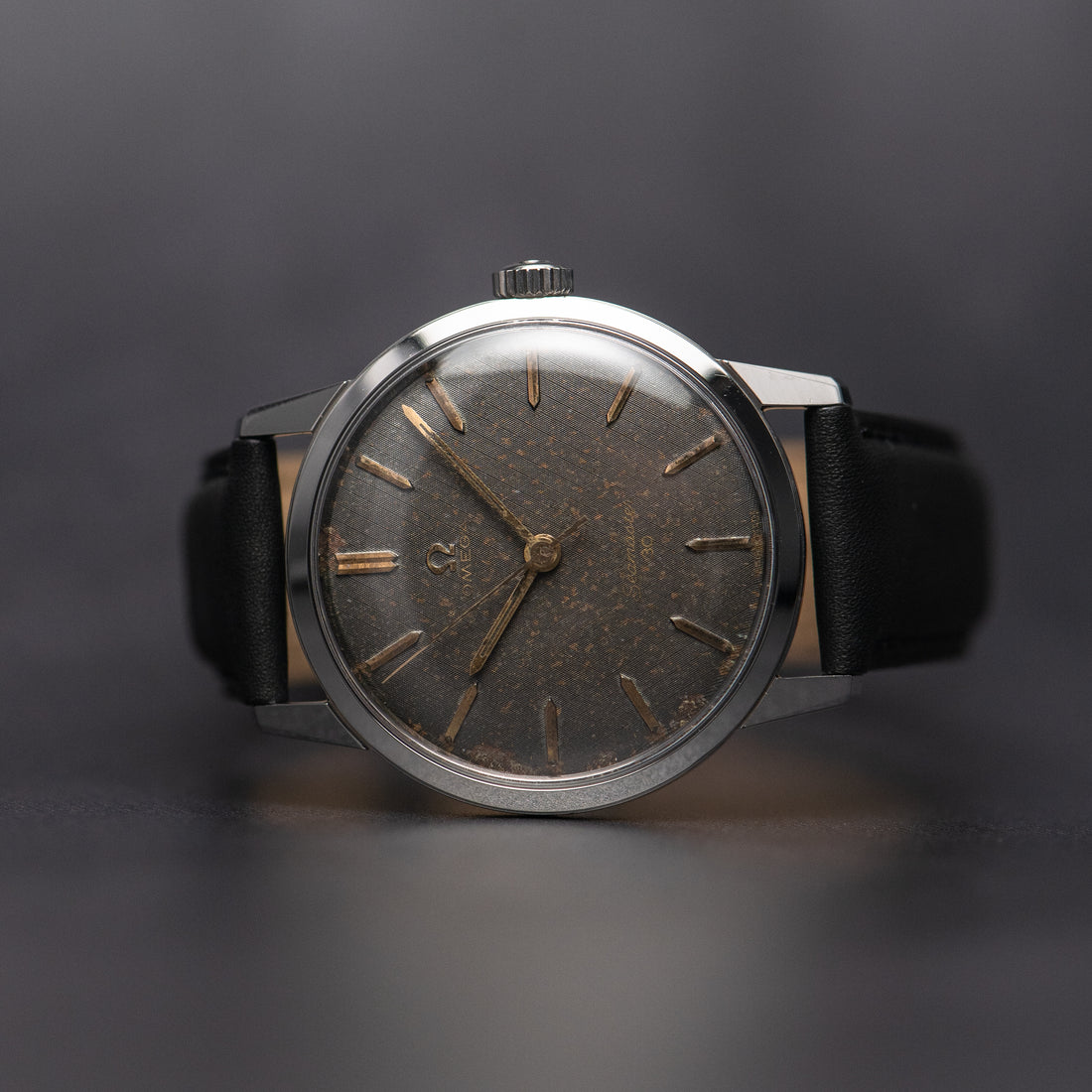 1957 OMEGA SEAMASTER 30 GREY LINEN CAL. 284 REF. 135.007-64