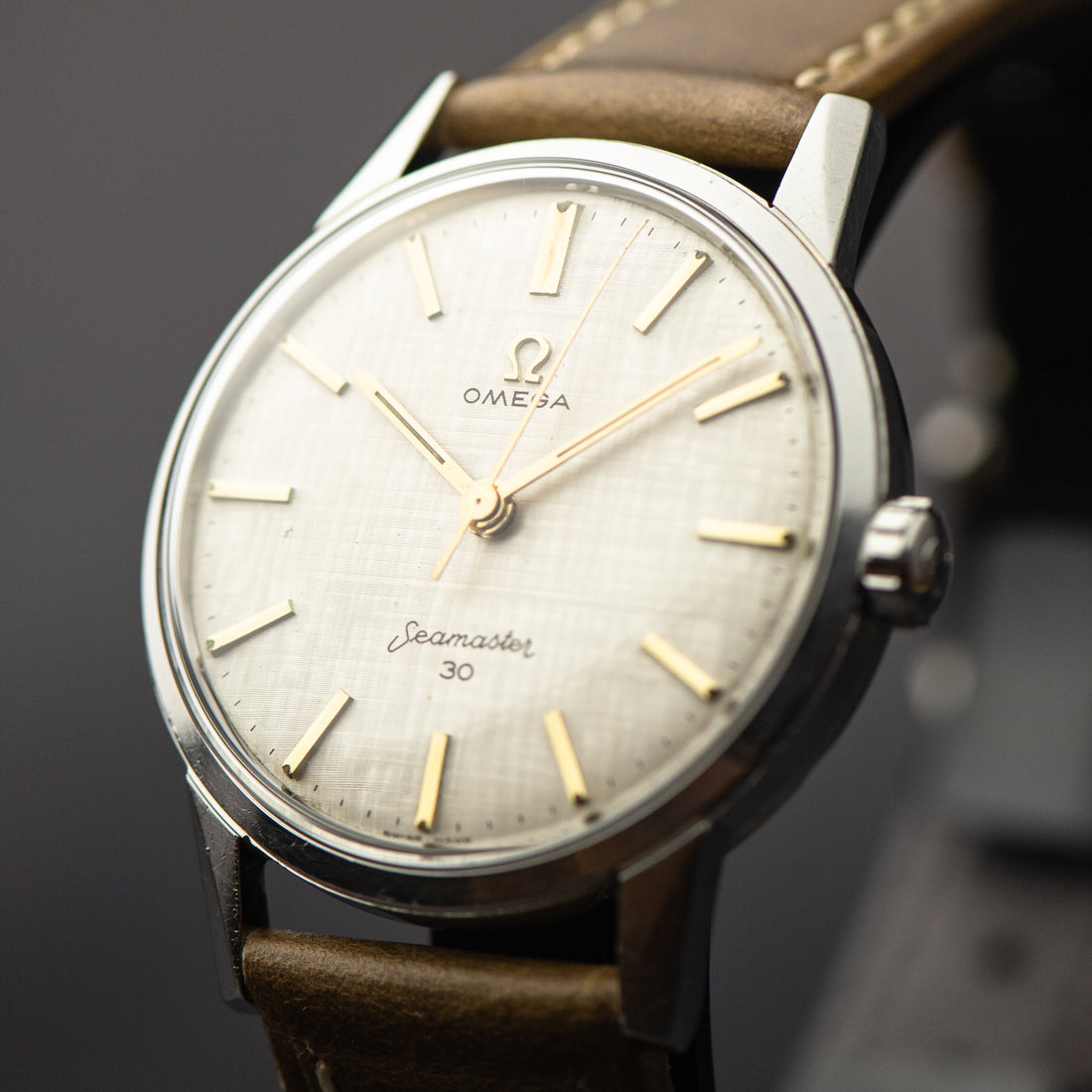 1962 OMEGA SEAMASTER 30 TAPESTRY LINEN CAL. 286 REF. 135.003-62-SC