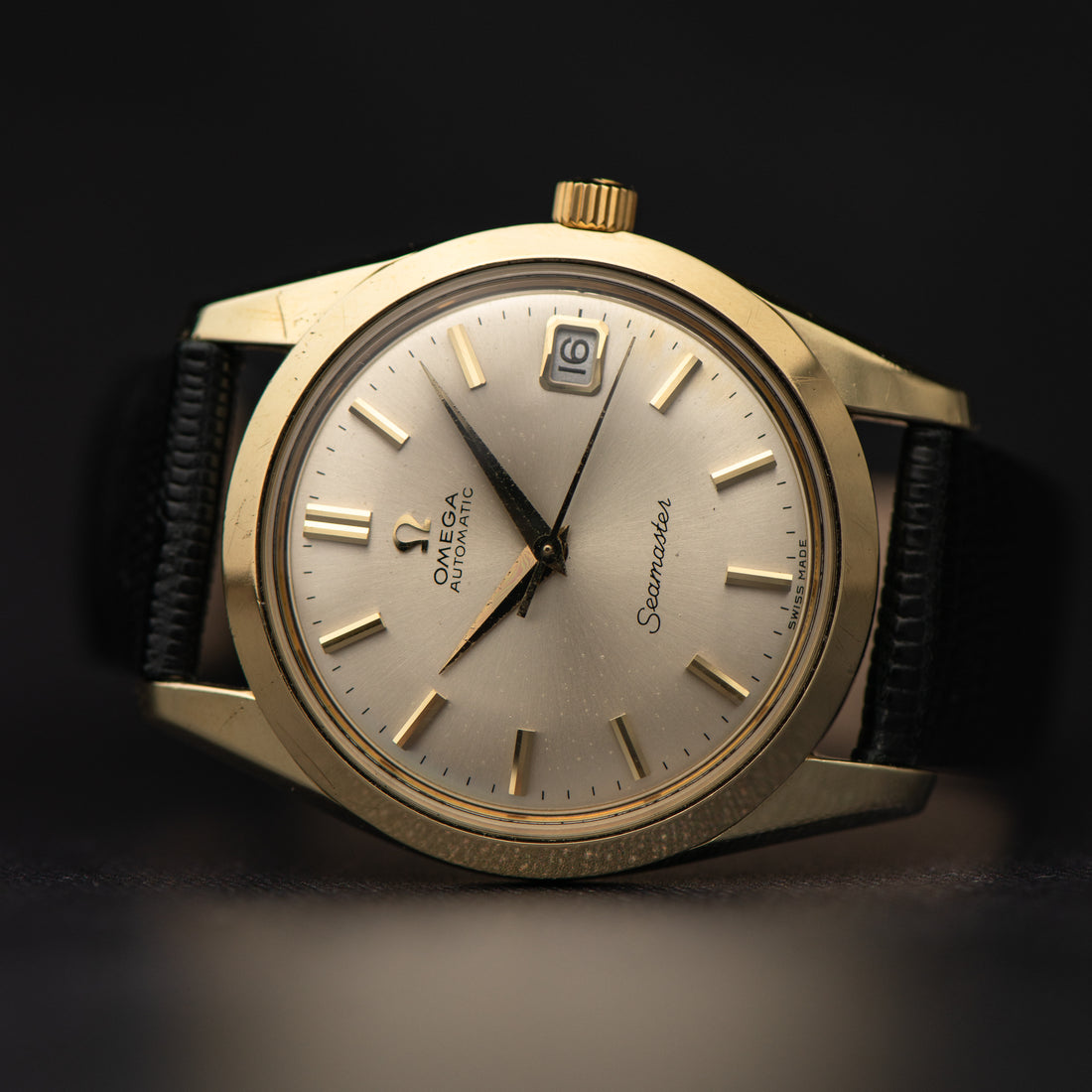 1968 OMEGA SEAMASTER QUICKSET SUNBURST CAL. 565 REF. 166.010