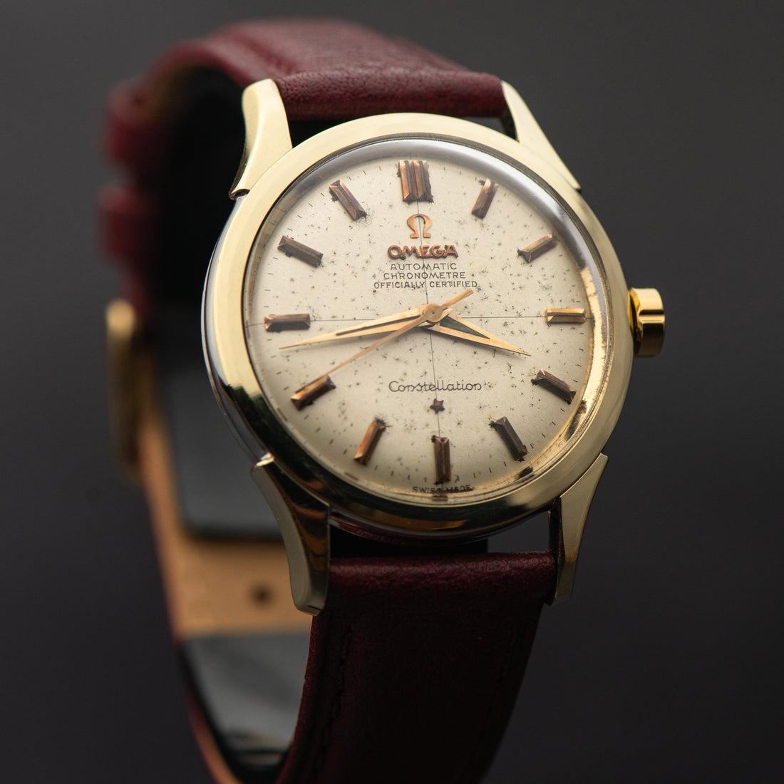 1958 OMEGA CONSTELLATION CROSSHAIR COLLECTORS SET CAL. 505 REF. 2852