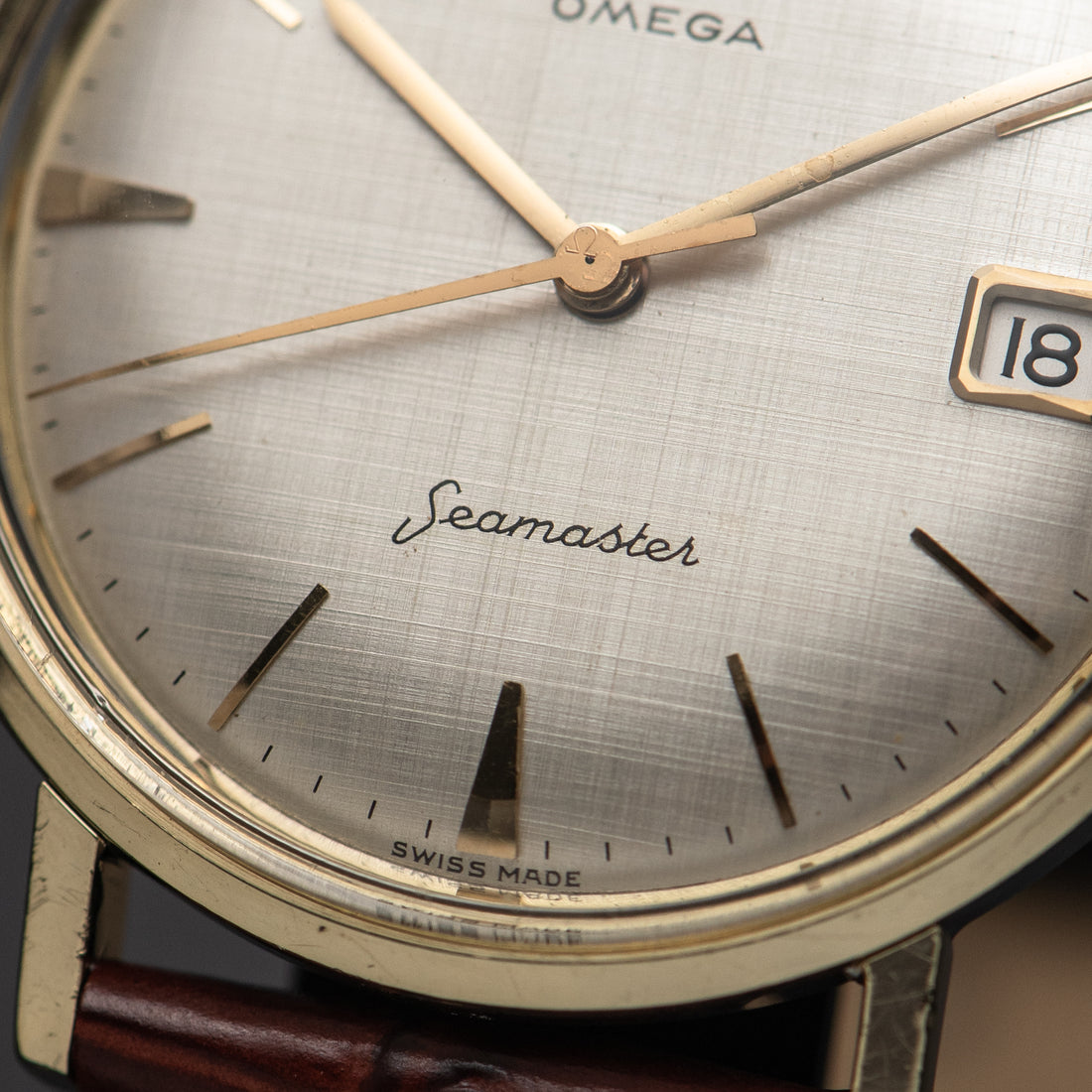 1960 OMEGA SEAMASTER TAPESTRY LINEN CAL. 610 REF. 14775 61 SC