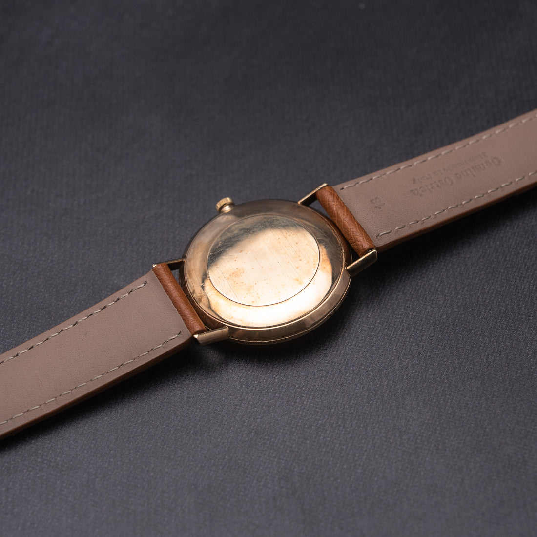 1969 9K GOLD OMEGA GENEVE QUICKSET RAINBOW HUE CAL. 613 REF. 131/25016
