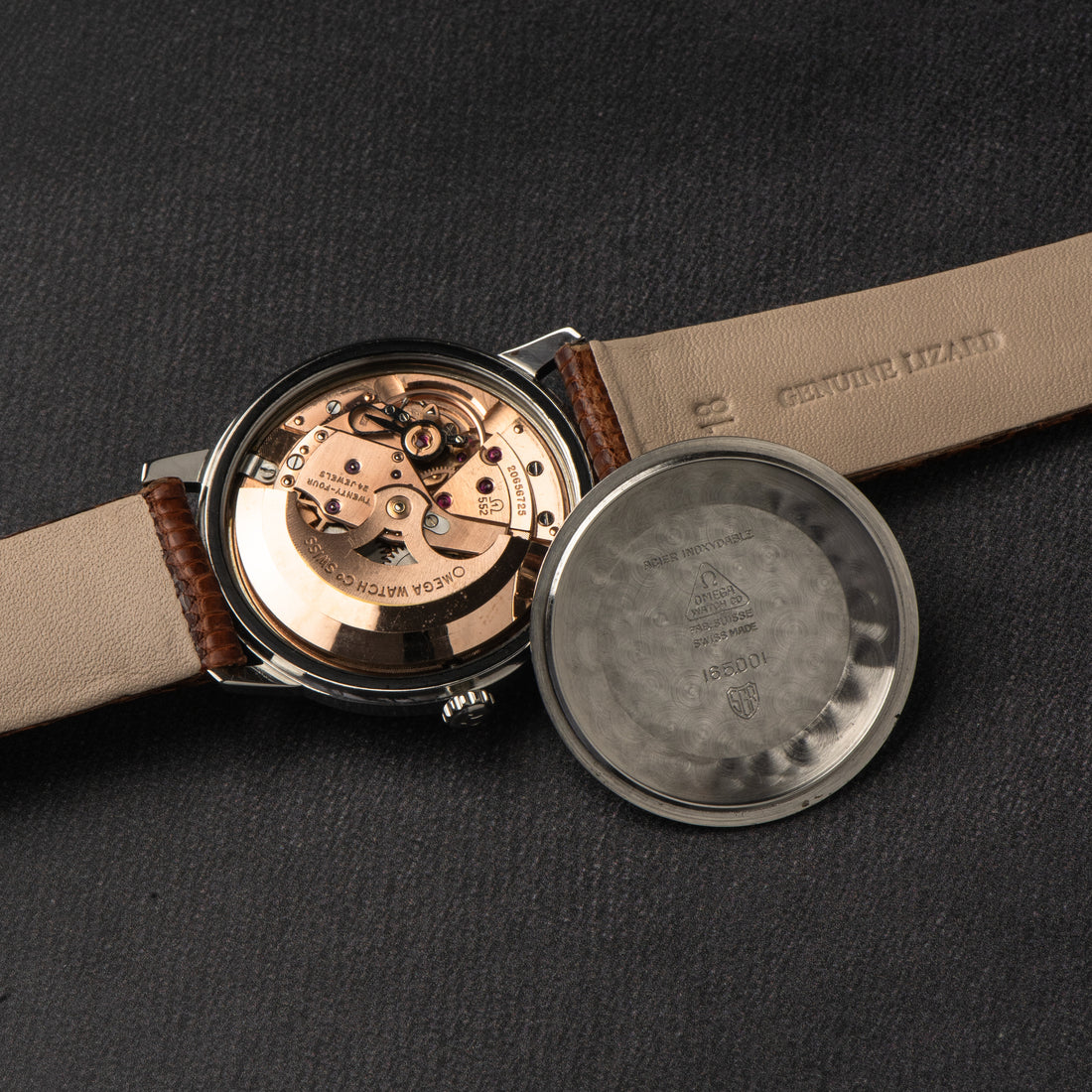 1963 OMEGA SEAMASTER CROSSHAIR SUNBURST EXPLORER CAL. 552 REF. 165.001