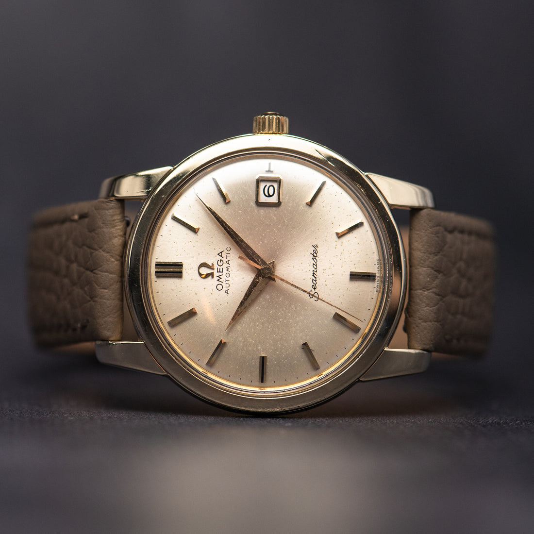 1964 OVERSIZE OMEGA SEAMASTER SUNBURST CAL. 562 REF. 166.011-63 SC