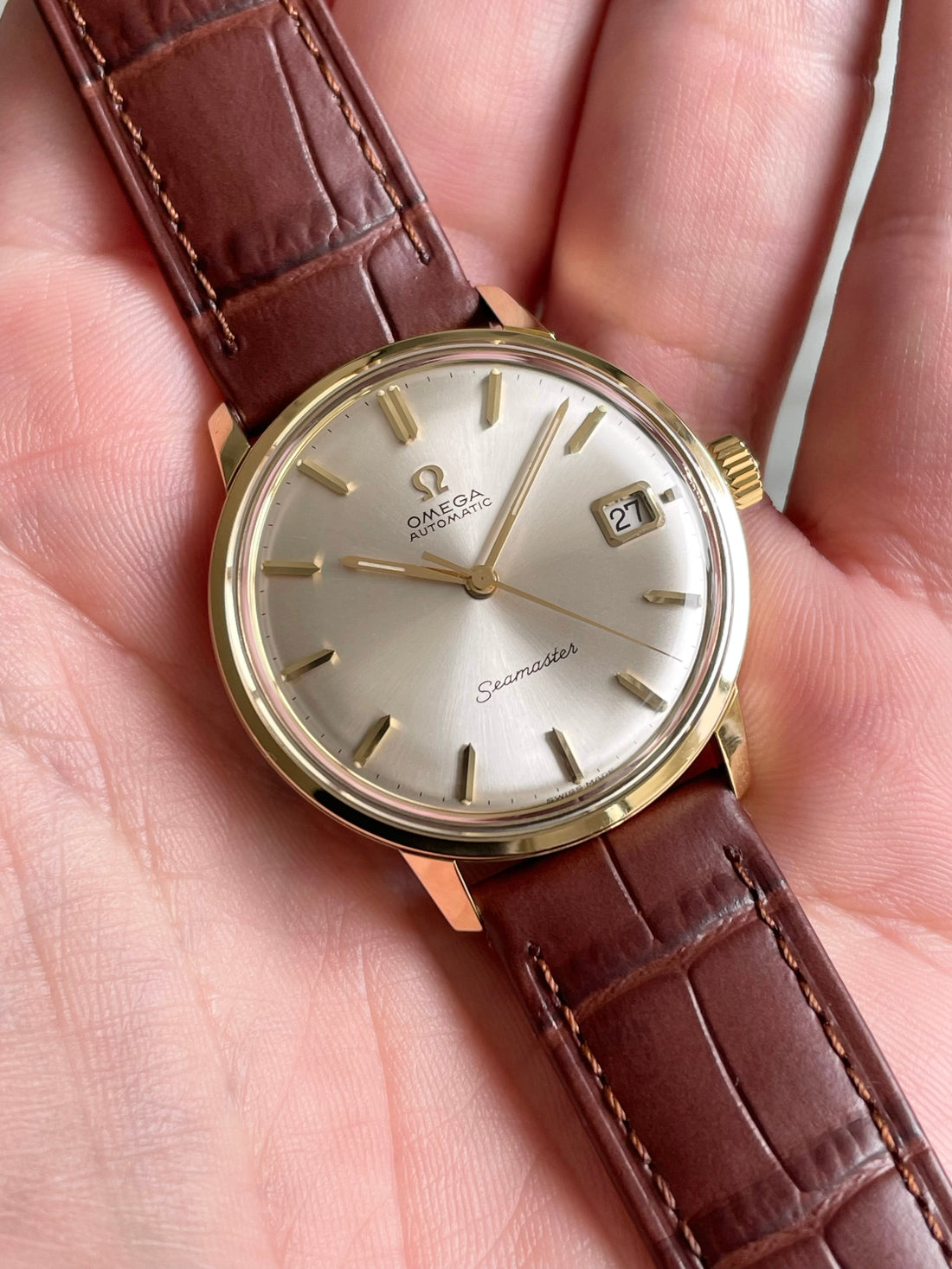 1963 OMEGA SEAMASTER SUNBURST CAL. 562 REF. 166.002