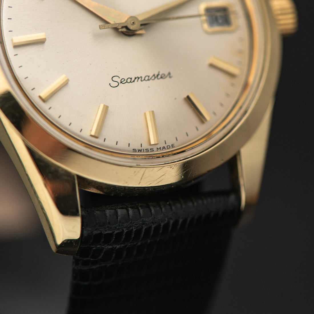 1968 OMEGA SEAMASTER QUICKSET SUNBURST CAL. 565 REF. 166.010