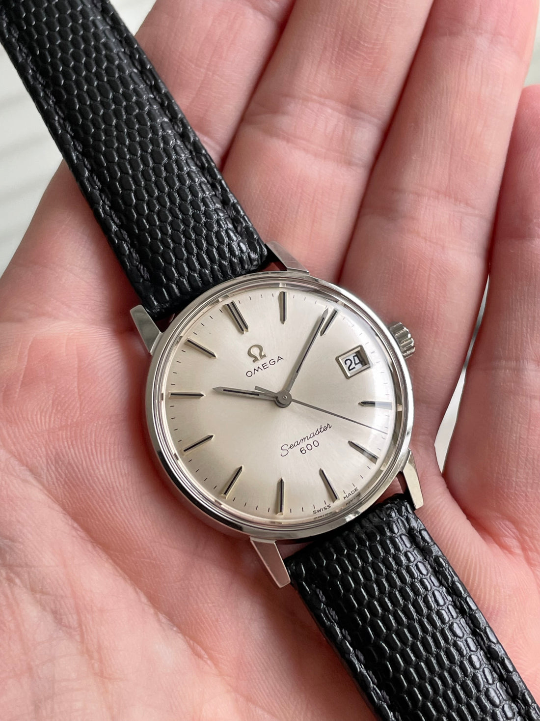 1966 OMEGA SEAMASTER 600 SUNBURST CAL. 611 REF. 136.011
