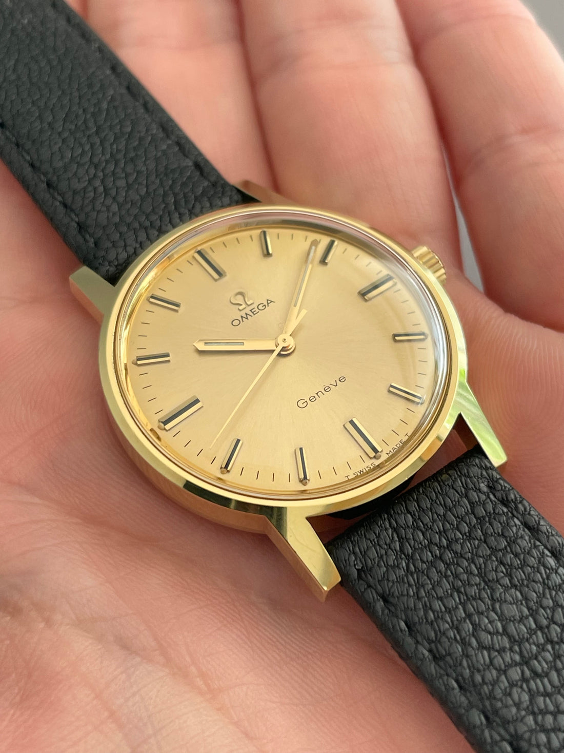 1969 OMEGA GENEVE SUNBURST CAL. 601 REF. 135.070