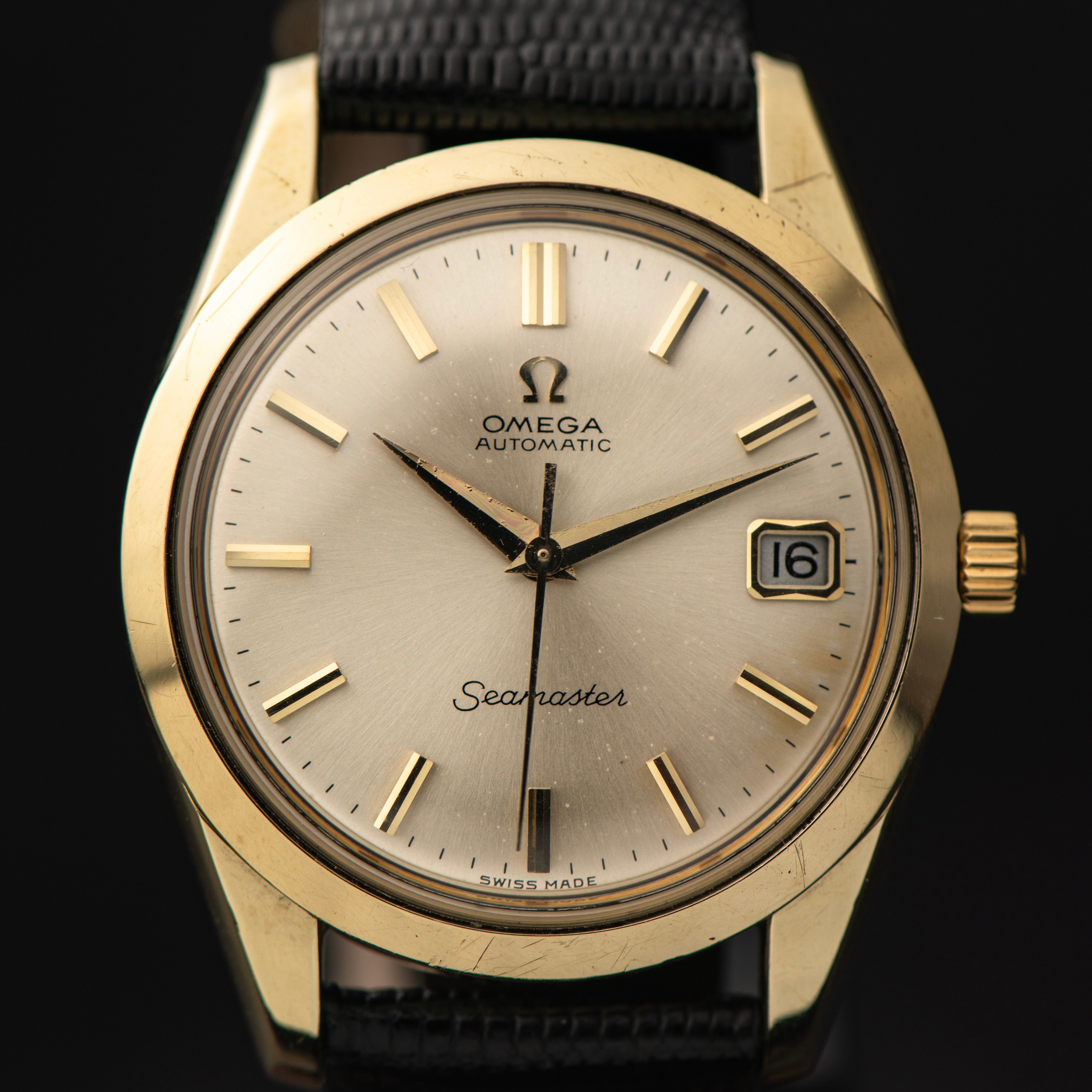 1968 OMEGA SEAMASTER QUICKSET SUNBURST CAL. 565 REF. 166.010