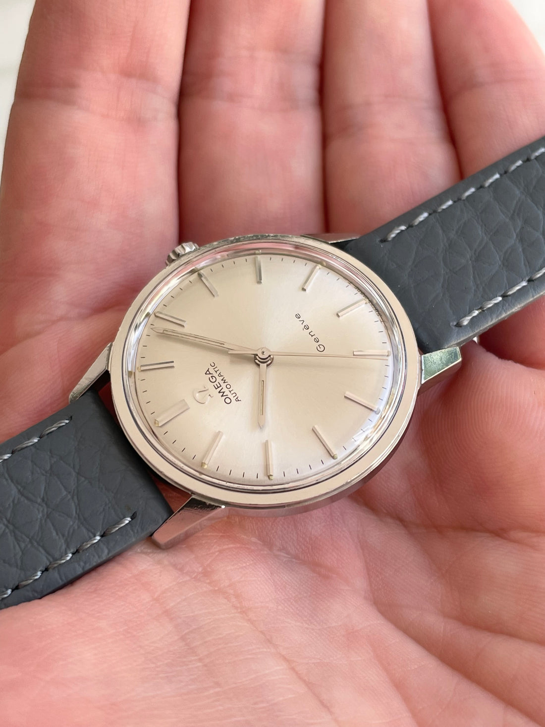 1968 OMEGA SEAMASTER GENEVE SUNBURST CAL. 552 REF. 165.002