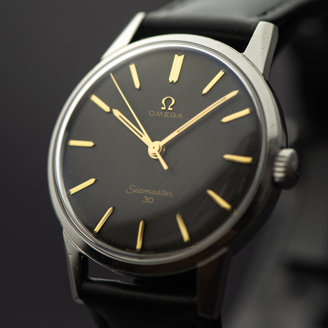 1963 OMEGA SEAMASTER 30 GREY LINEN CAL. 286 REF. 135.003-62-SC