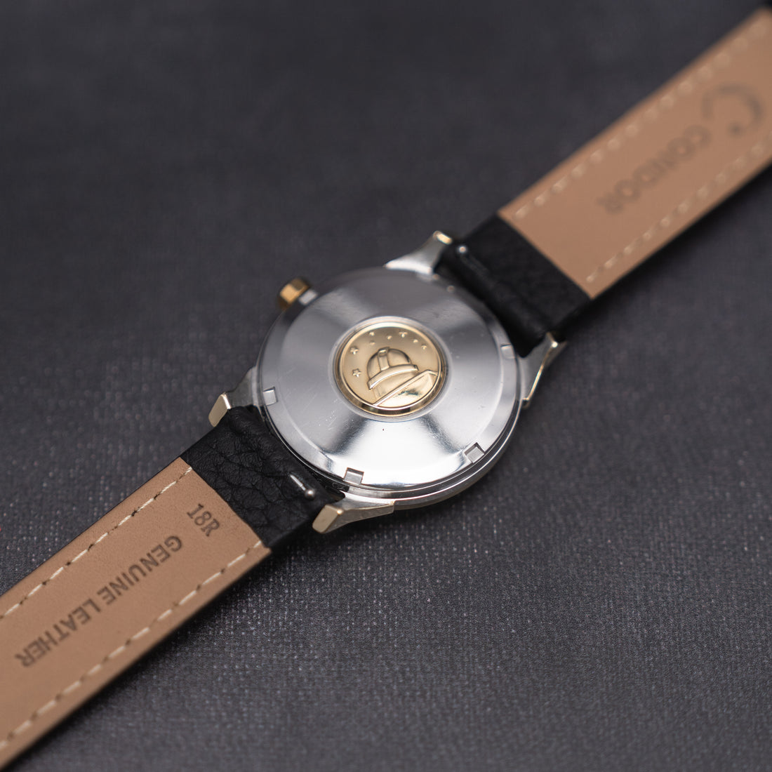 1966 OMEGA CONSTELLATION PIE PAN CROSSHAIR SUNBURST DOG-LEG CAL. 561 REF. 168.005