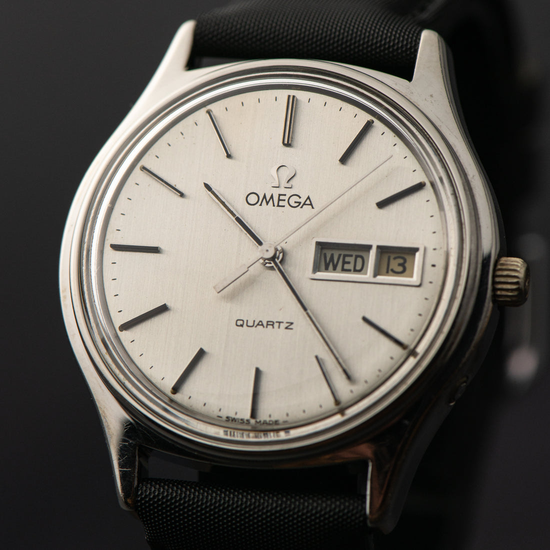 1977 OMEGA QUICKSET DAY/DATE CAL. 1345 REF. 196.0123