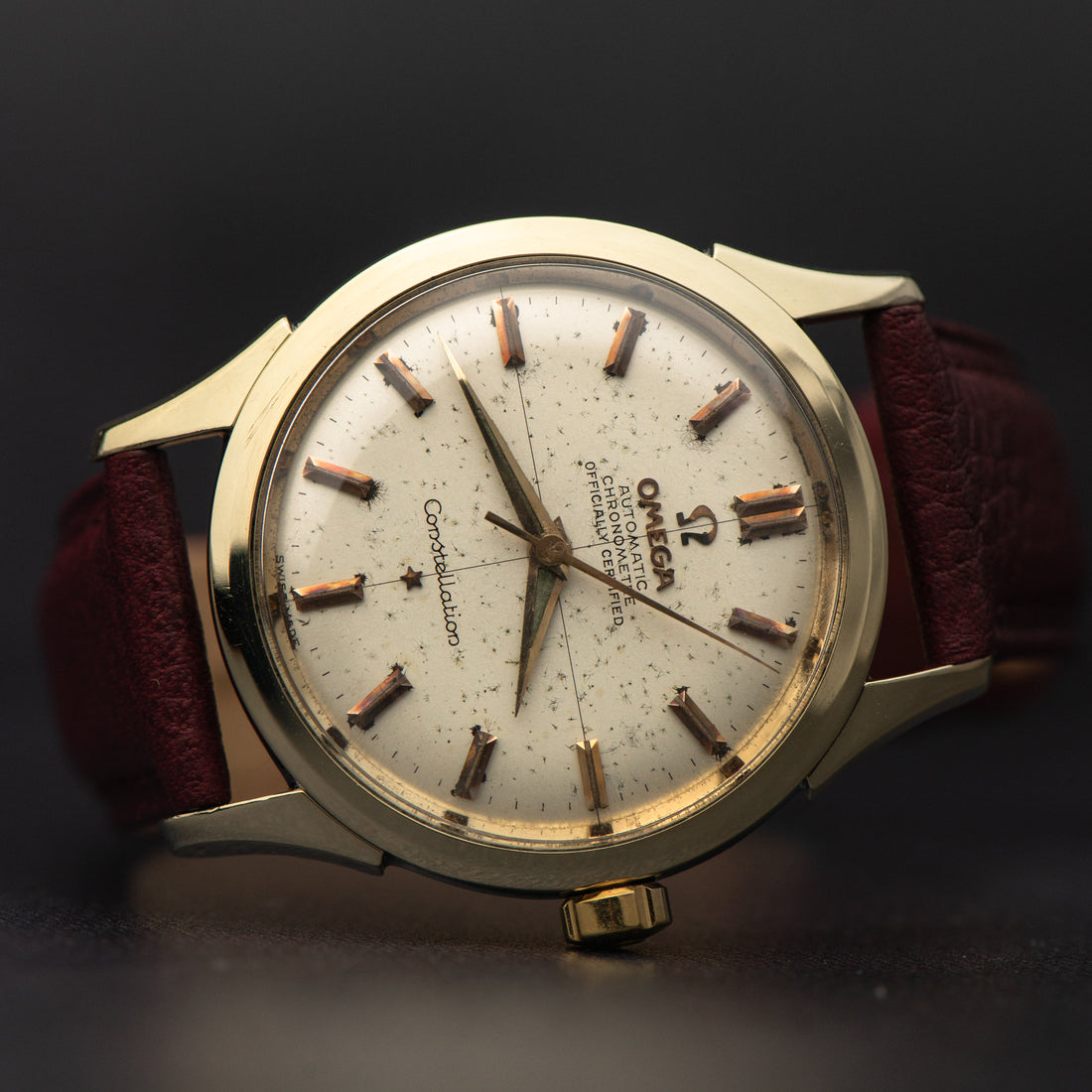 1958 OMEGA CONSTELLATION CROSSHAIR COLLECTORS SET CAL. 505 REF. 2852