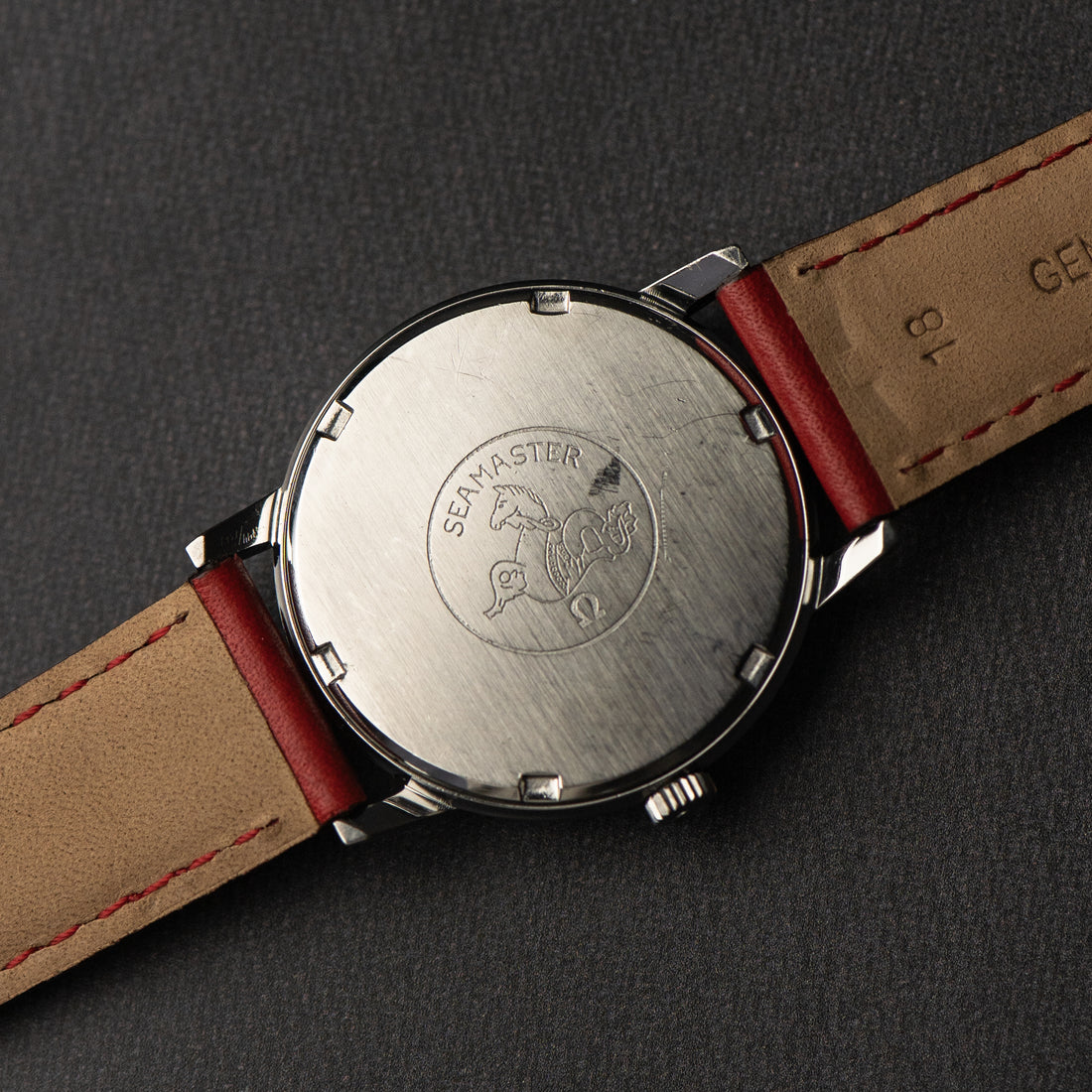 1965 OMEGA SEAMASTER 600 WHITE TECHNICAL RED CROSSHAIR CAL. 611 REF. 136.011