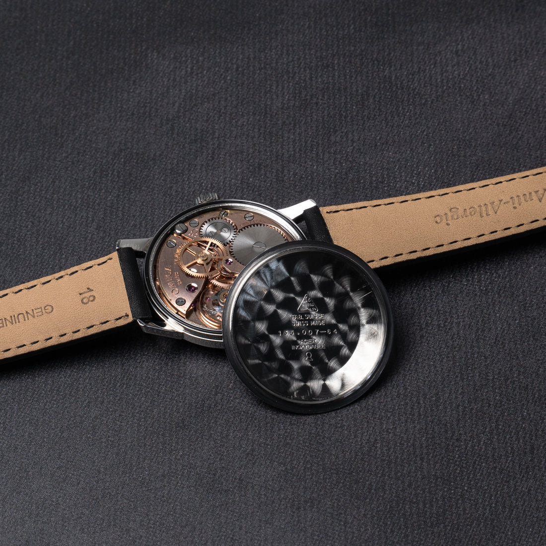 1957 OMEGA SEAMASTER 30 GREY LINEN CAL. 284 REF. 135.007-64