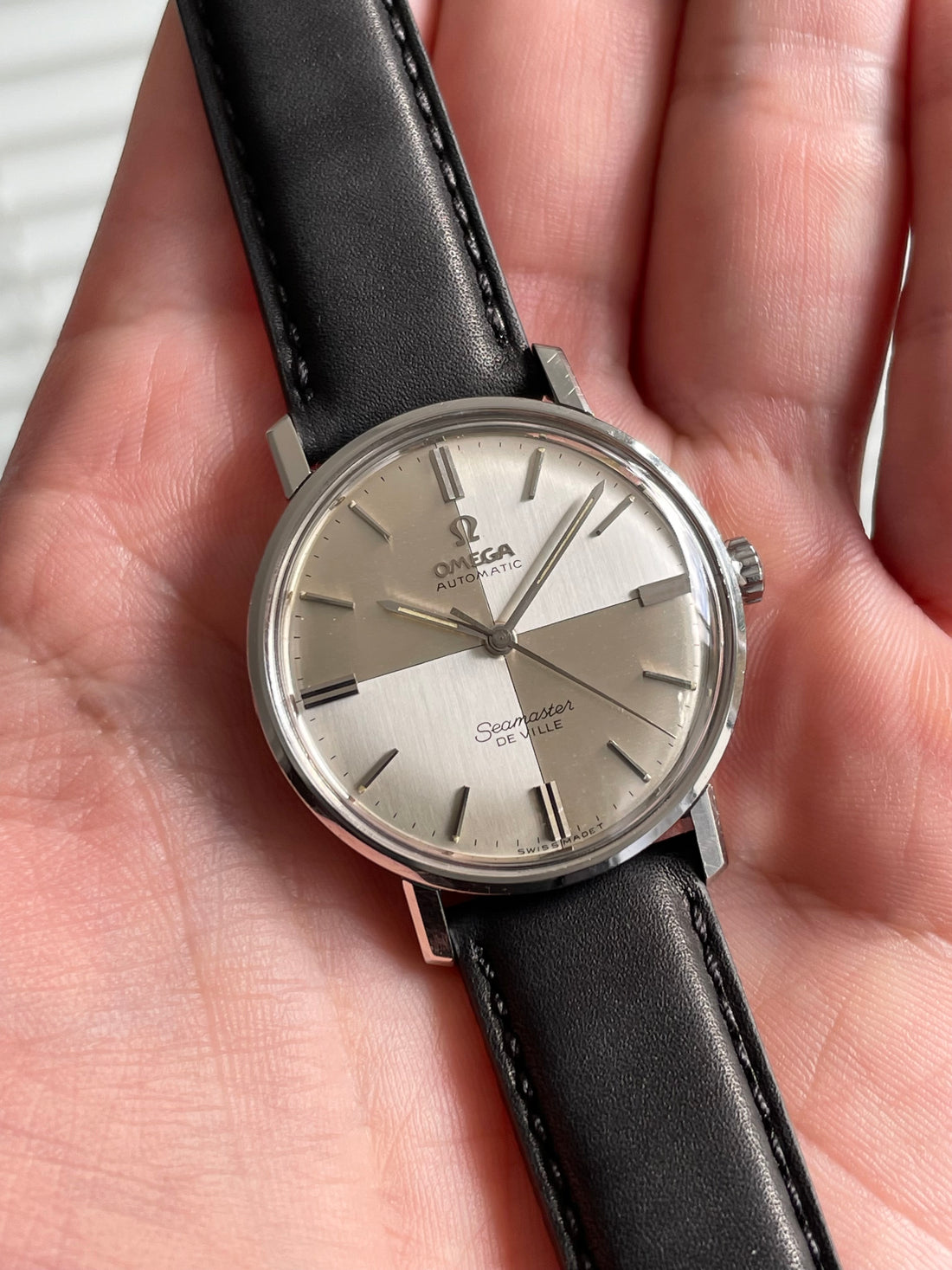 1966 OMEGA SEAMASTER DE VILLE HARLEQUIN CAL. 552 REF. 165.020