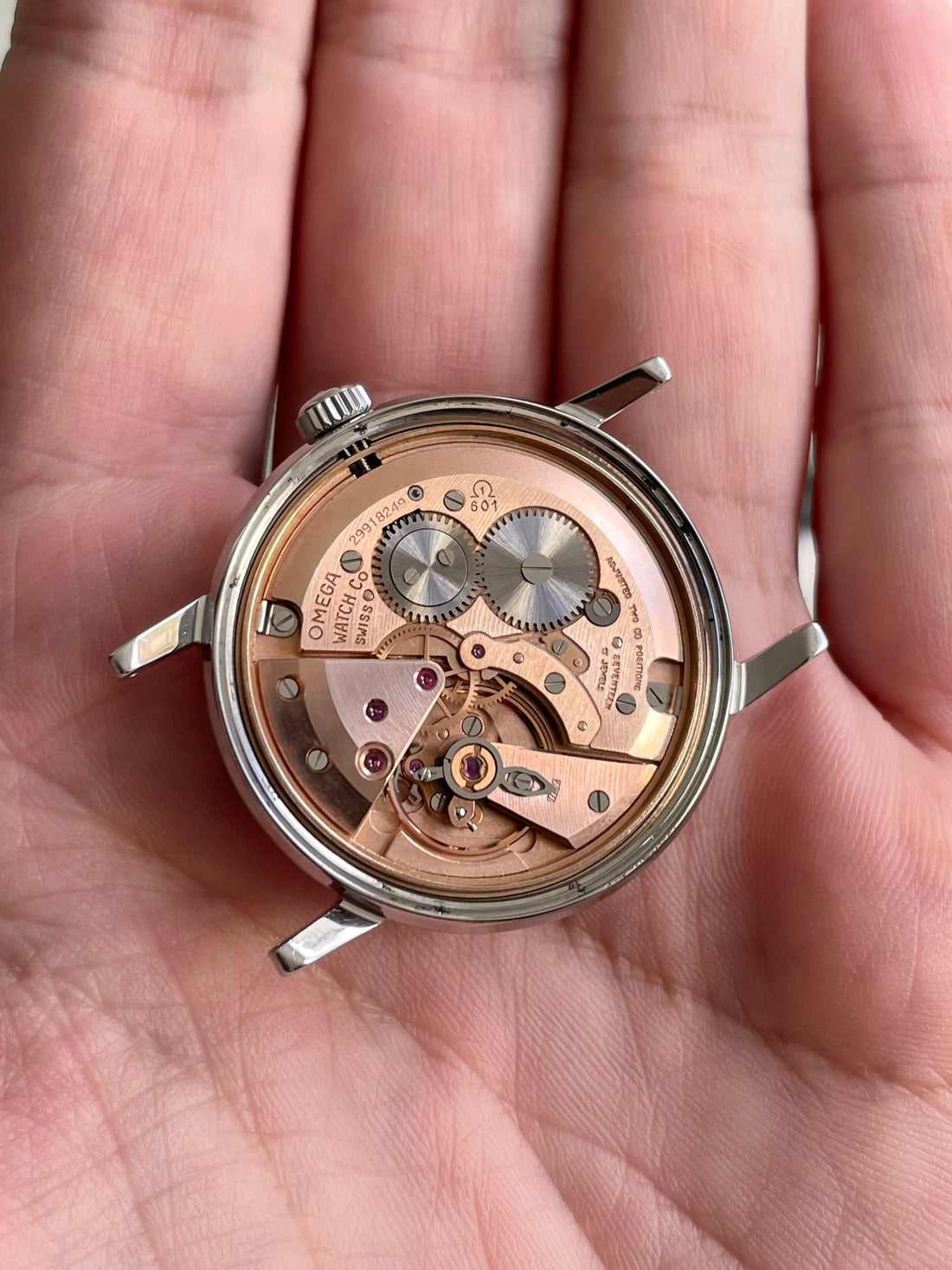 1969 OMEGA GENEVE SUNBURST CAL. 601 REF. 135.070