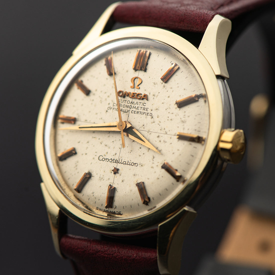 1958 OMEGA CONSTELLATION CROSSHAIR COLLECTORS SET CAL. 505 REF. 2852