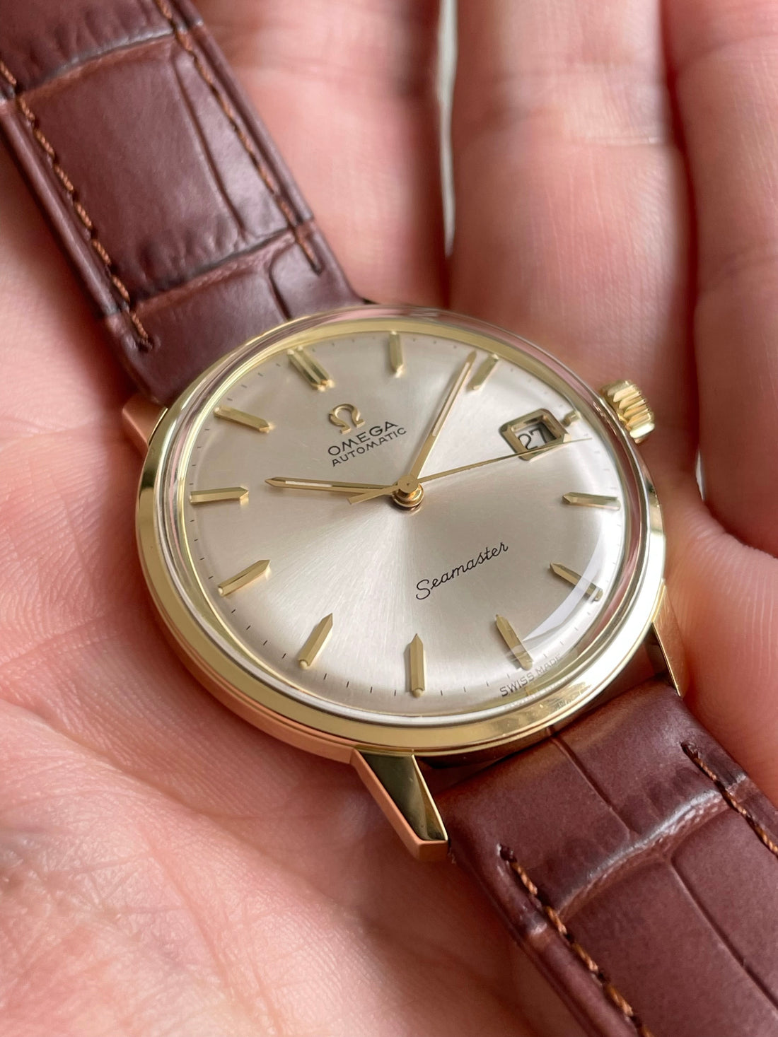1963 OMEGA SEAMASTER SUNBURST CAL. 562 REF. 166.002