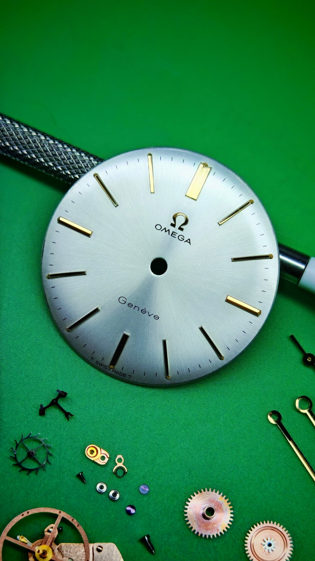 1967 OMEGA SEAMASTER GENEVE SUNBURST CAL. 601 REF. 135.011