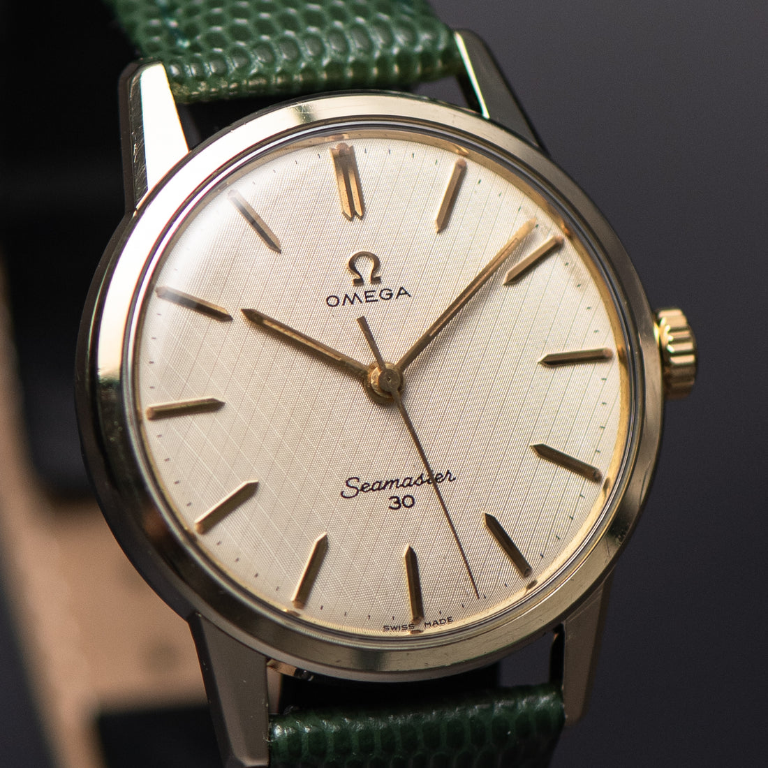 1958 OMEGA SEAMASTER 30 LINEN CAL. 285 REF. 14390-5SC
