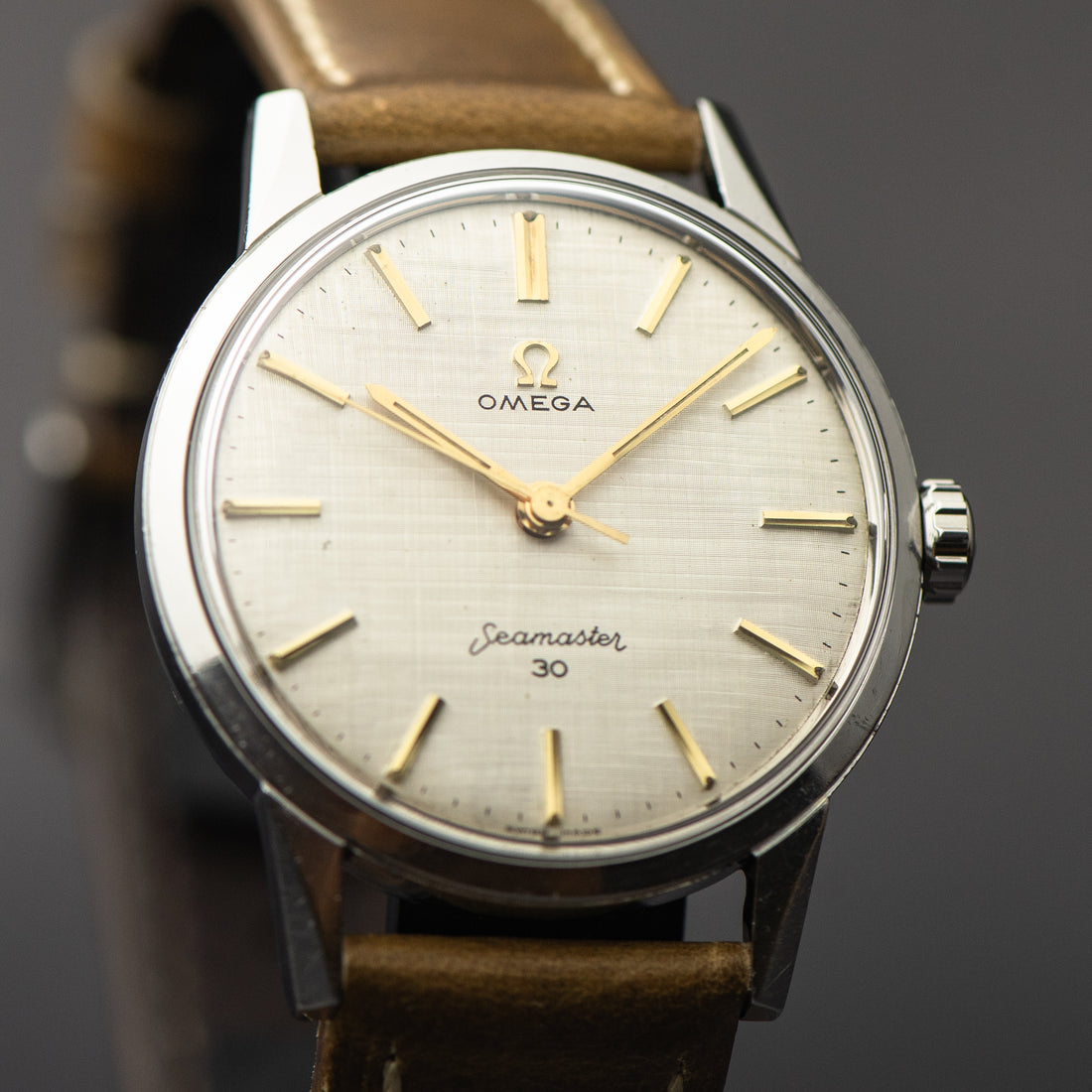 1962 OMEGA SEAMASTER 30 TAPESTRY LINEN CAL. 286 REF. 135.003-62-SC