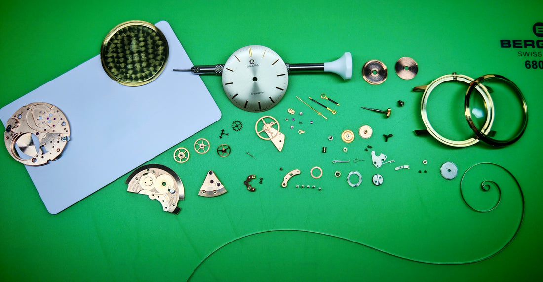 1968 14K GOLD OMEGA GENEVE SUNBURST CAL. 601 REF. 131.021 SP