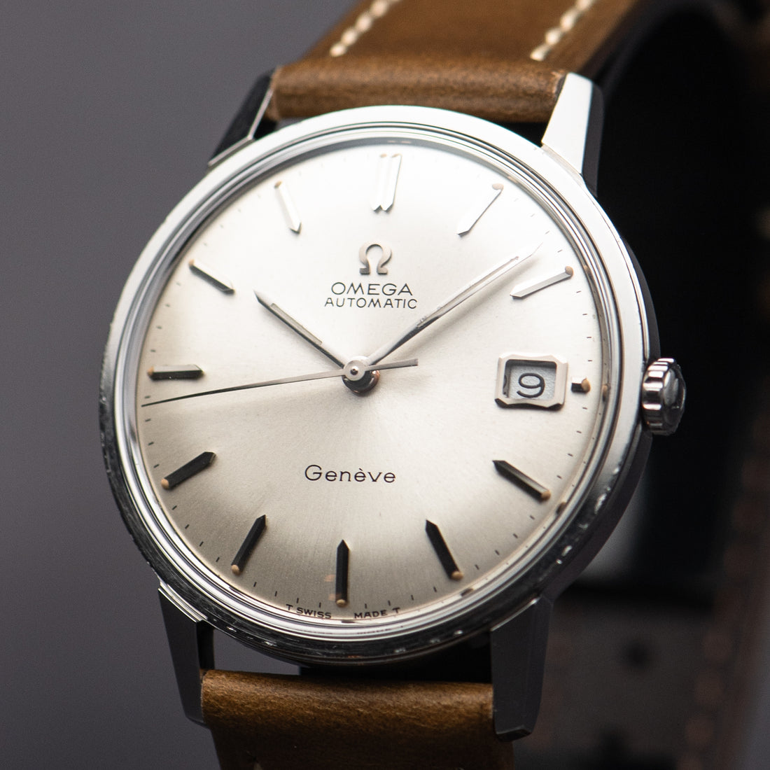 1967 OMEGA SEAMASTER GENEVE QUICKSET SUNBURST CAL. 563 REF. 166.002