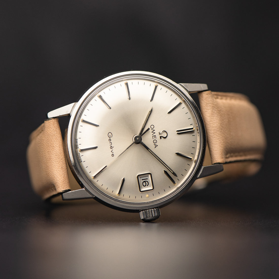 1966 OMEGA SEAMASTER GENEVE SUNBURST CAL. 611 REF. 136.011