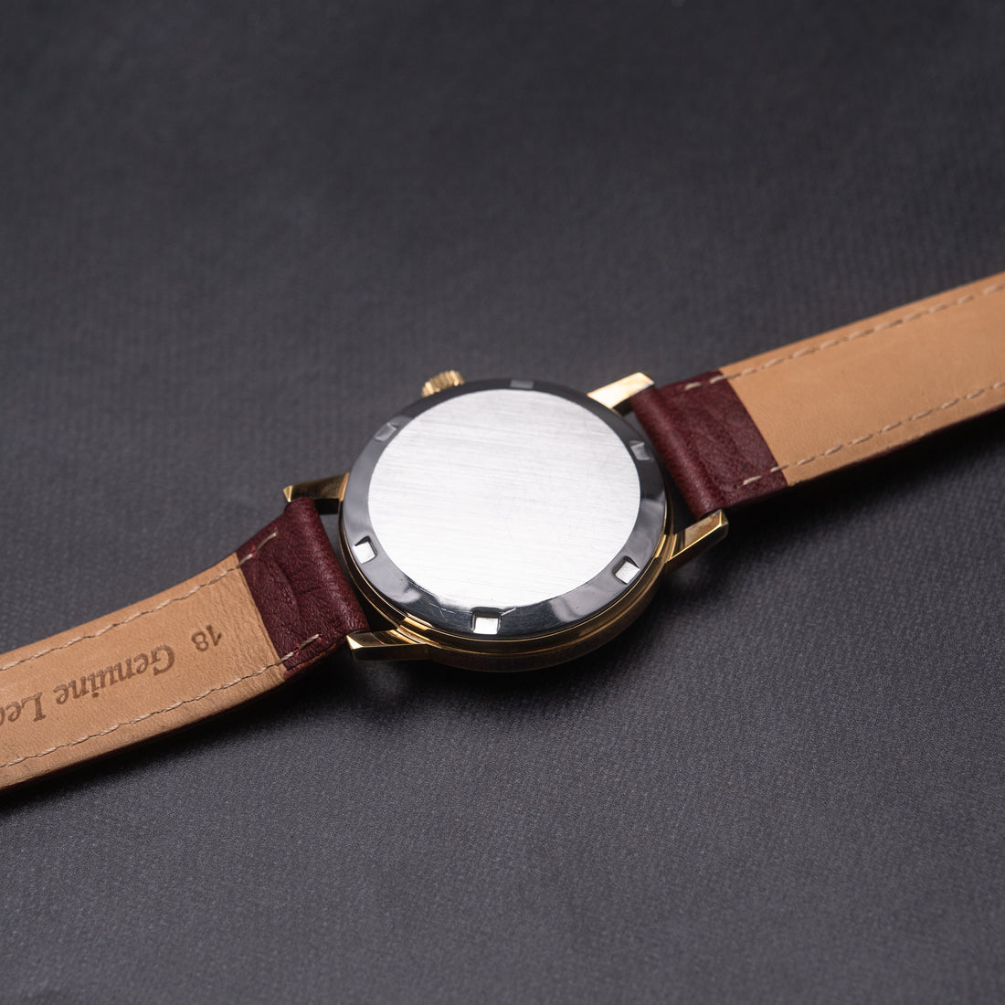 1973 OMEGA GENEVE QUICKSET SUNBURST RAINBOW HUE WITH PAPERWORK AND BUCKLE CAL. 1012 REF. 166.0163