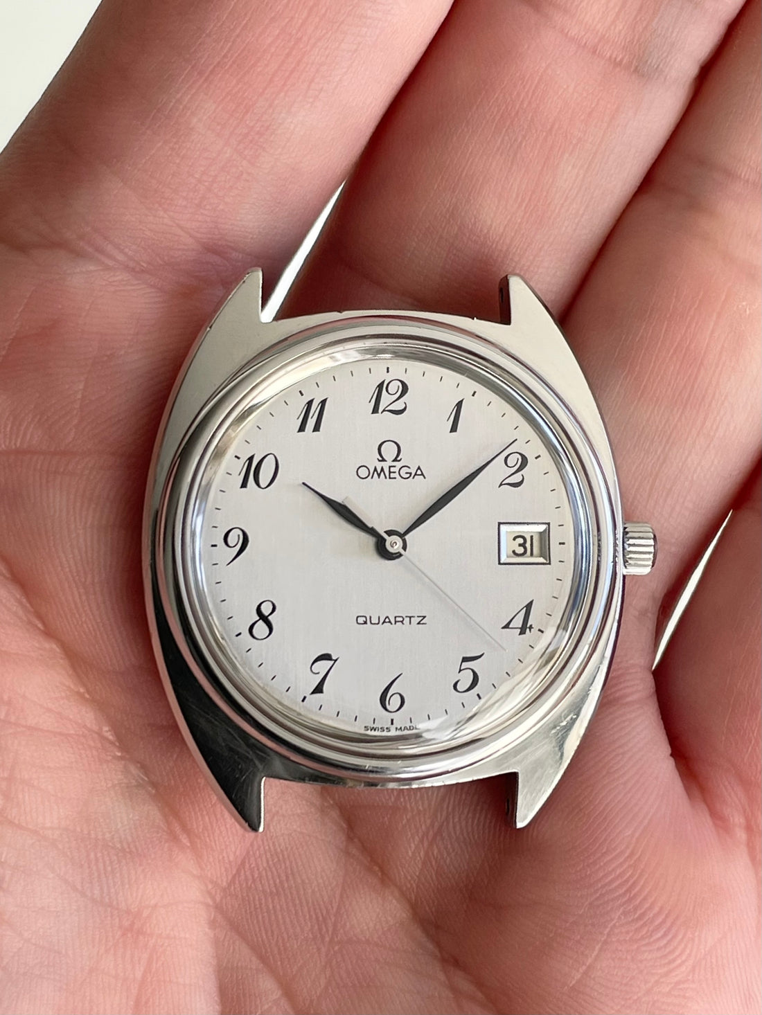 1979 C-SHAPE OMEGA BREGUET CAL. 1370 REF. 196.0121