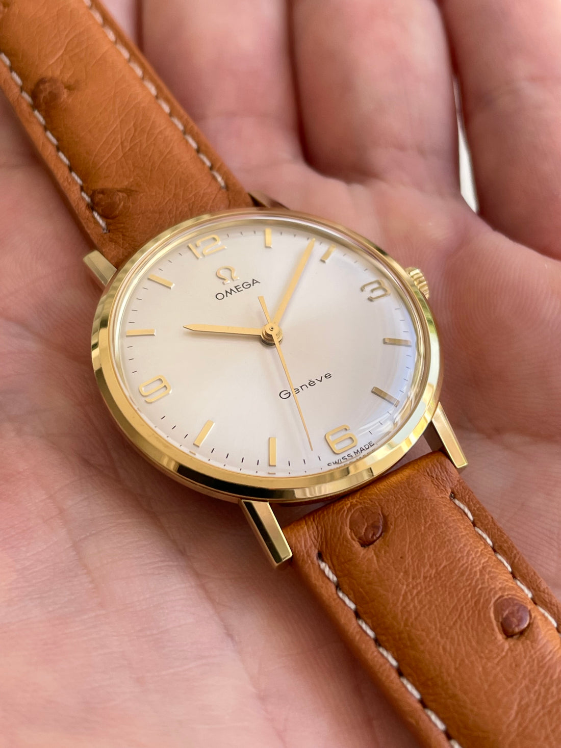 1968 OMEGA GENEVE SUNBURST EXPLORER CAL. 601 REF. 131.019 SP