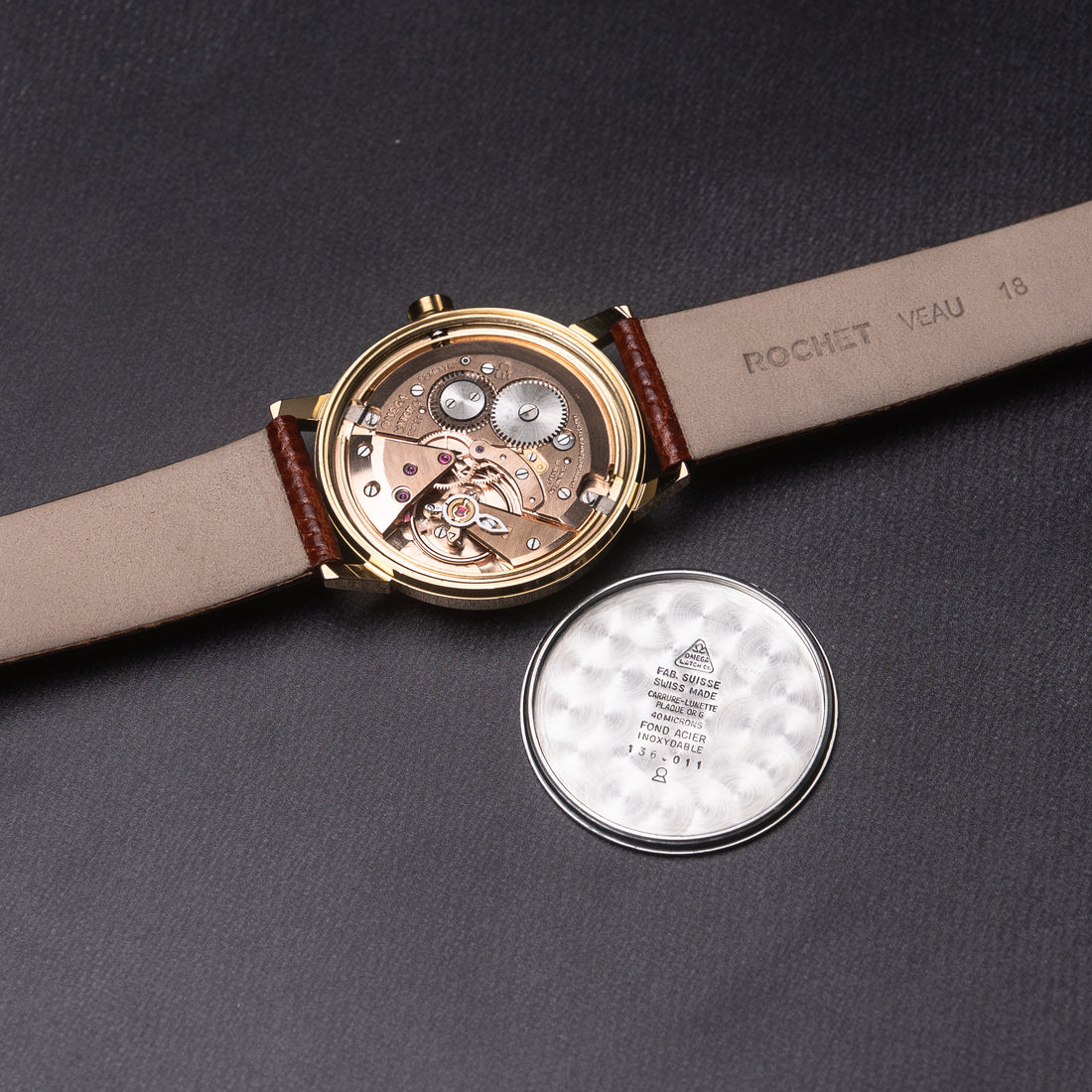 1965 OMEGA SEAMASTER 600 SUNBURST CAL. 611 REF. 136.011