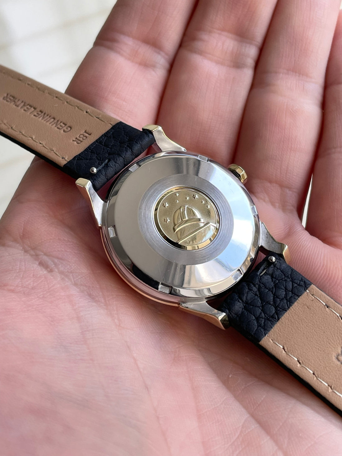 1962 OMEGA CONSTELLATION PIE PAN SUNBURST DOG-LEG CAL. 551 REF. 14900 61 SC