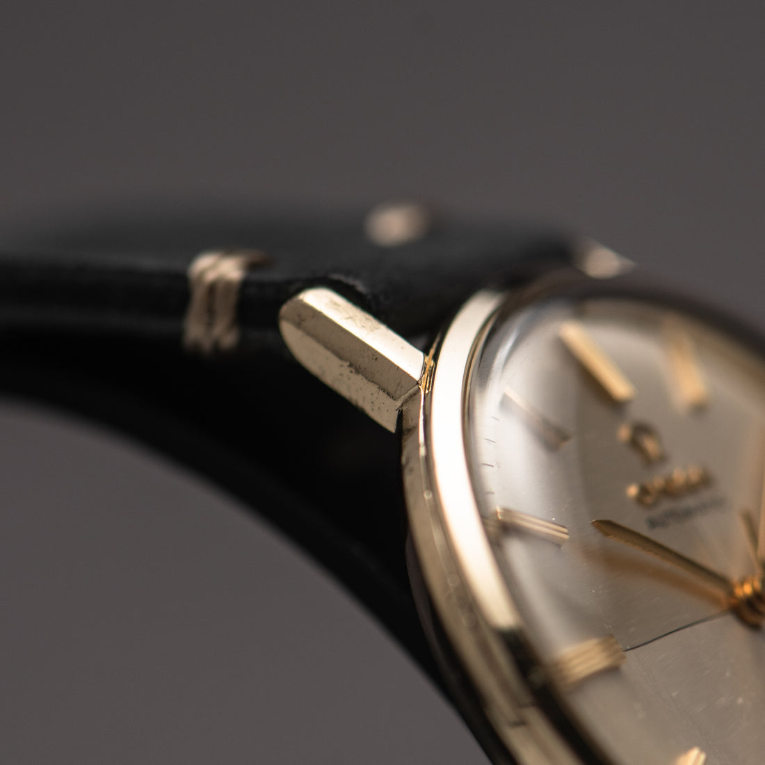 1964 14K GOLD FILLED OMEGA SEAMASTER DE VILLE HARLEQUIN CAL. 550 REF. LL6287-1
