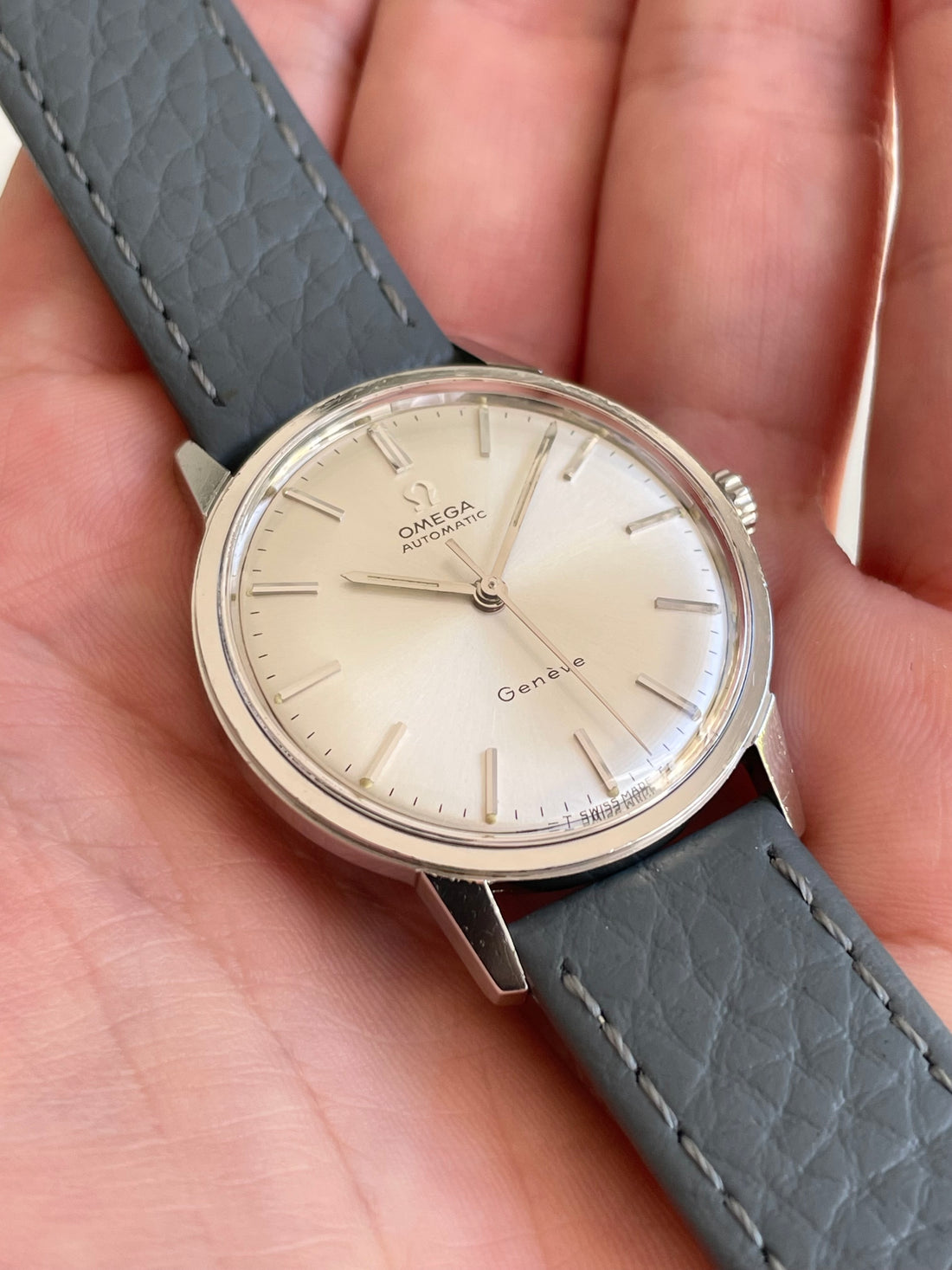 1968 OMEGA SEAMASTER GENEVE SUNBURST CAL. 552 REF. 165.002