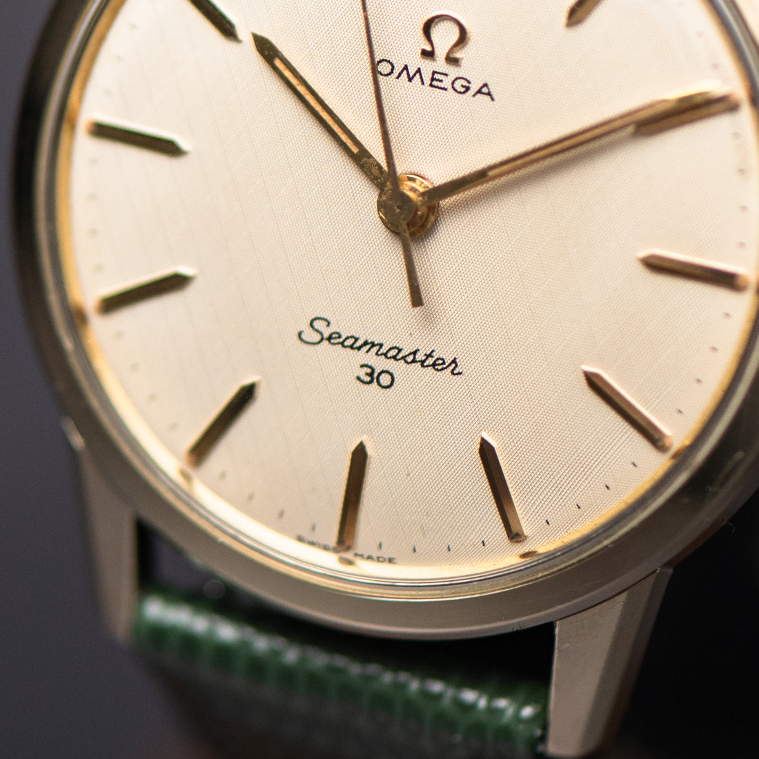 1958 OMEGA SEAMASTER 30 LINEN CAL. 285 REF. 14390-5SC