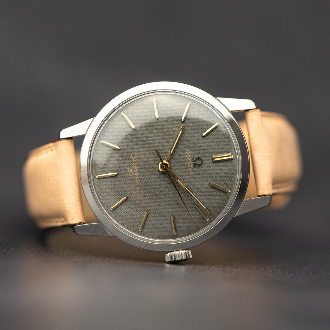 1963 OMEGA SEAMASTER 30 GREY LINEN CAL. 286 REF. 135.007-66