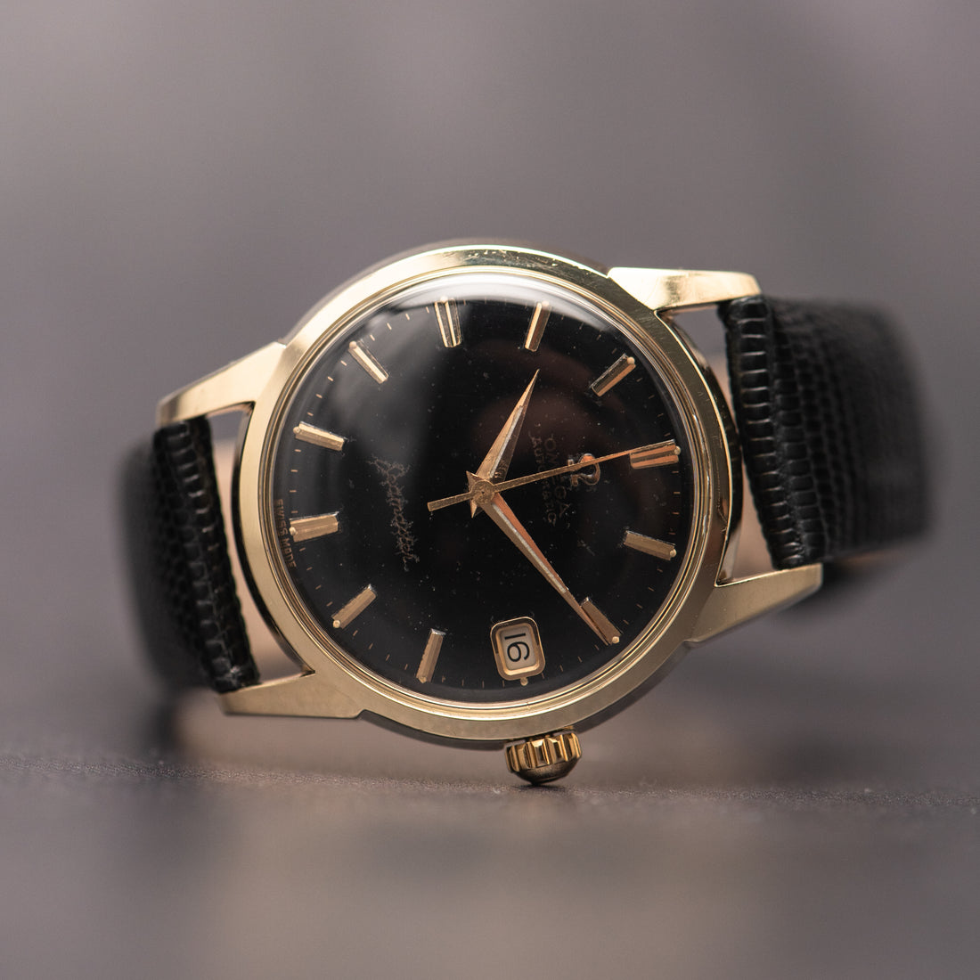 1962 OMEGA SEAMASTER GLOSS BLACK CAL. 562 REF. 14760-61 SC