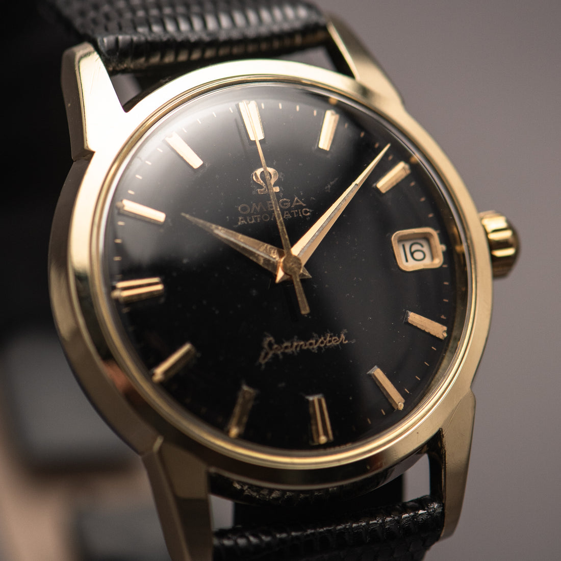 1962 OMEGA SEAMASTER GLOSS BLACK CAL. 562 REF. 14760-61 SC