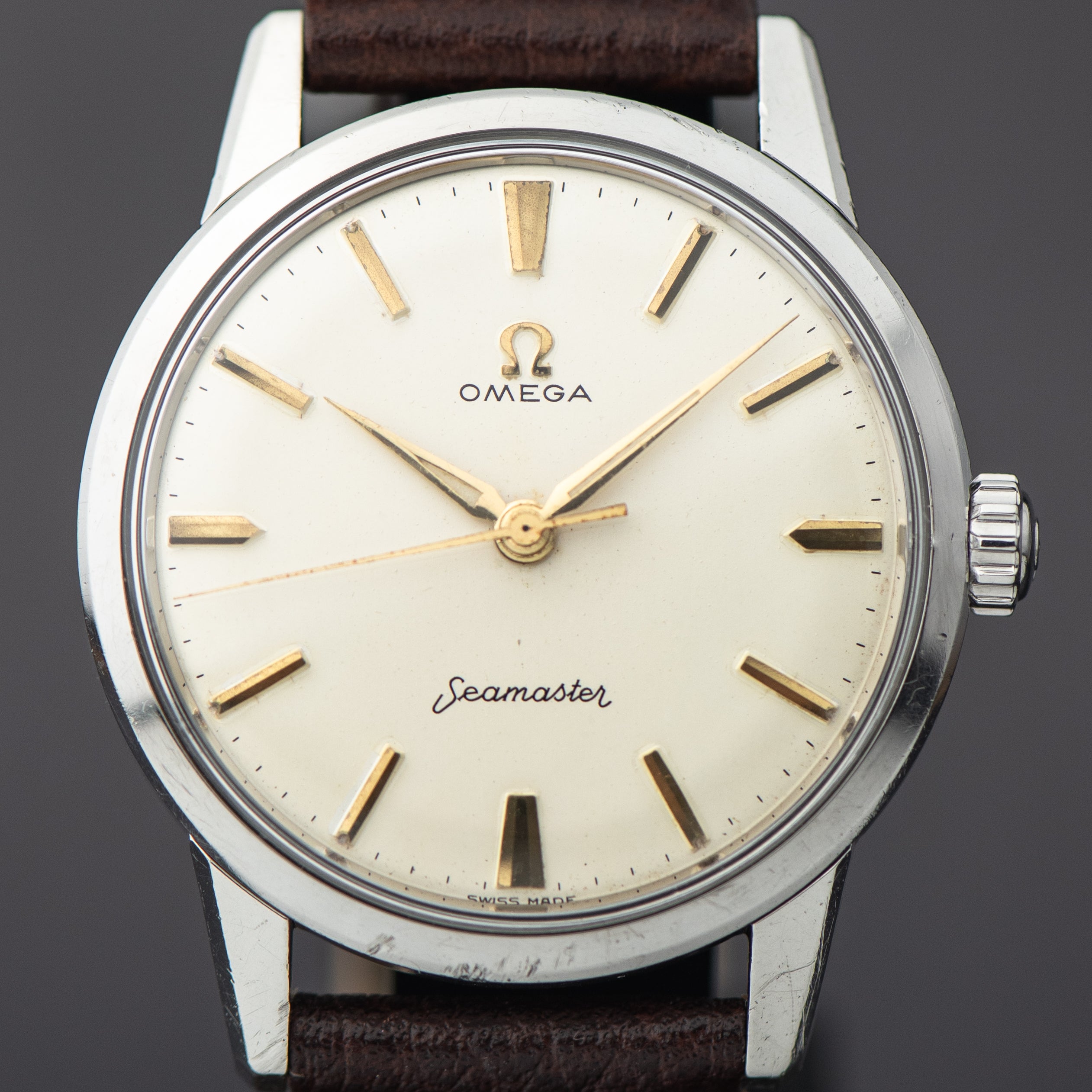 OMEGA Seamaster Cal.285 シャンパンパティナ OMEGA