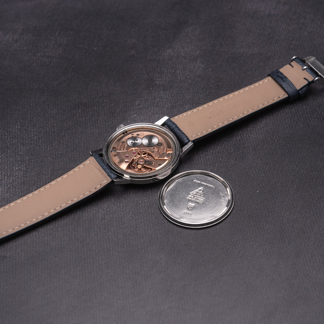 1969 OMEGA GENEVE BLUE SUNBURST CAL. 601 REF. 135.070