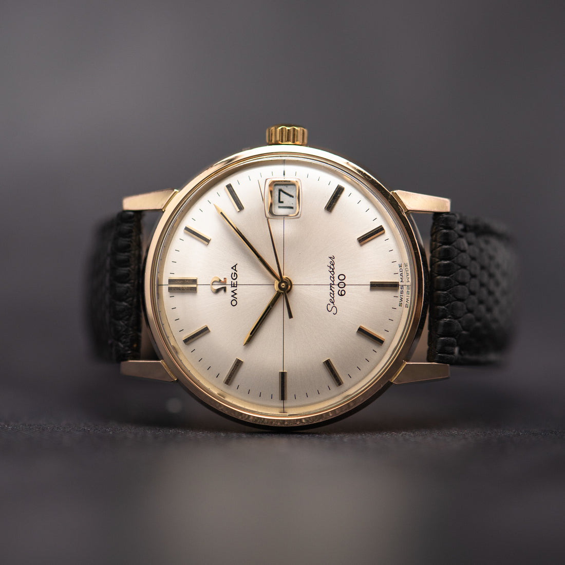 1966 OMEGA SEAMASTER 600 CROSSHAIR SUNBURST CAL. 611 REF. 136.011