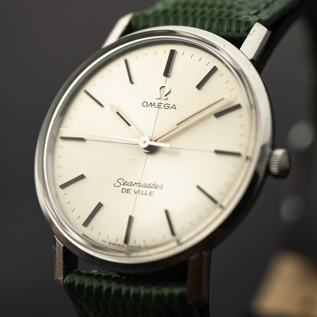 1967 OMEGA SEAMASTER DE VILLE CROSSHAIR SUNBURST CAL. 601 REF. 135.010