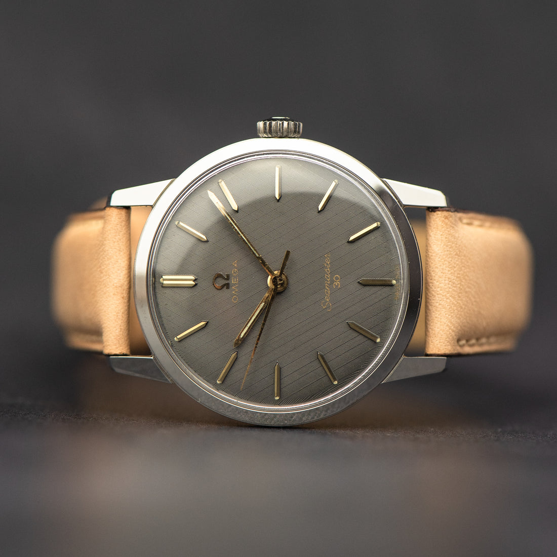 1963 OMEGA SEAMASTER 30 GREY LINEN CAL. 286 REF. 135.007-66